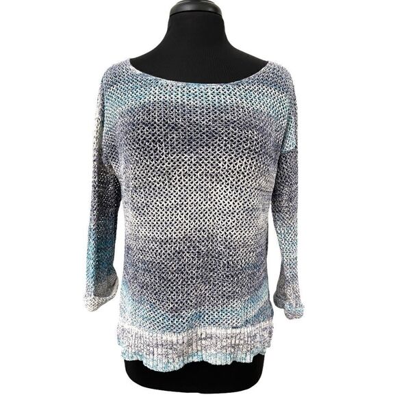 𝅺RUBBISH Ombré Open Knit Sweater Size M - Picture 1 of 10